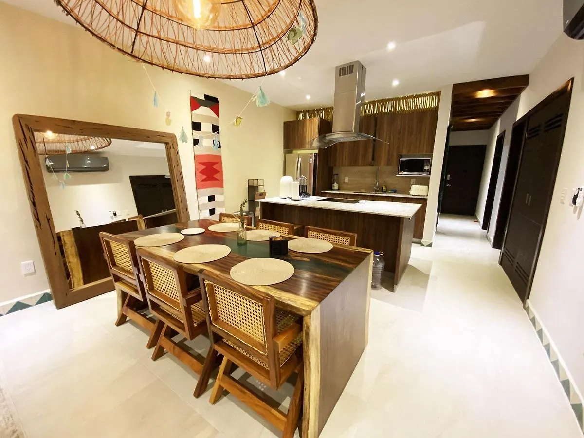 Lägenhet Lujoso Y Bello Condo Estilo Boho Tulum Playa del Carmen Mexiko
