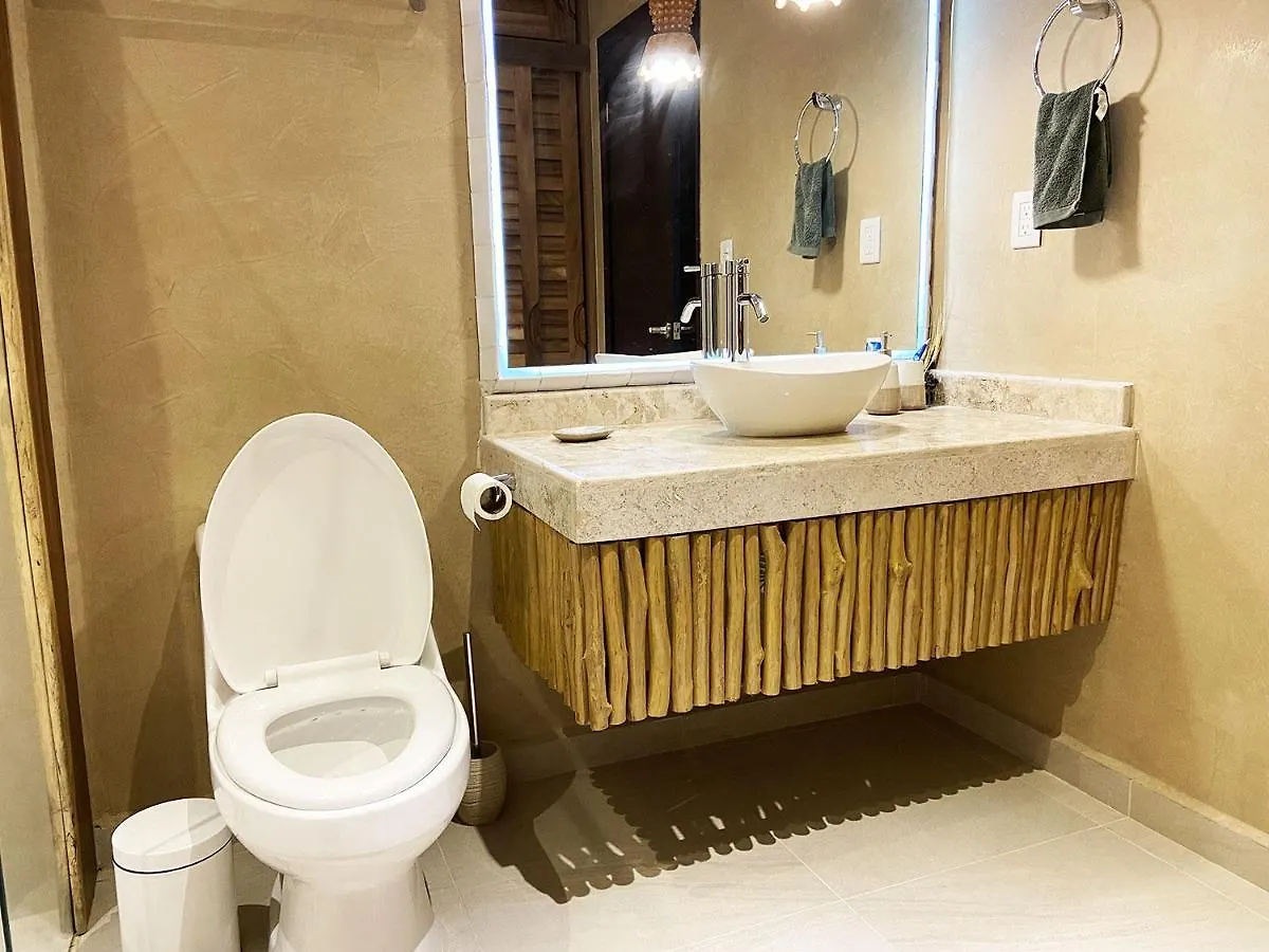 Lägenhet Lujoso Y Bello Condo Estilo Boho Tulum Playa del Carmen